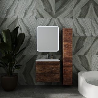 Подвесная тумба под раковину Style Line Атлантика Люкс Plus СС-00002340 70см старое дерево